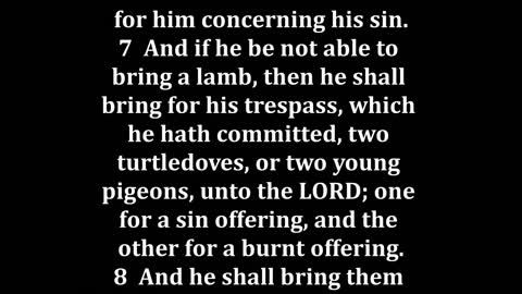 Leviticus 5 King James version