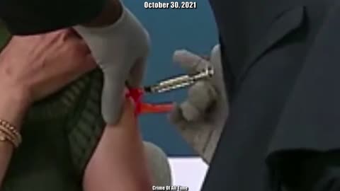 Kamala Harris receives a FAKE COVID VACCINE ON CAMERA! NEEDLE DISAPPEARS!