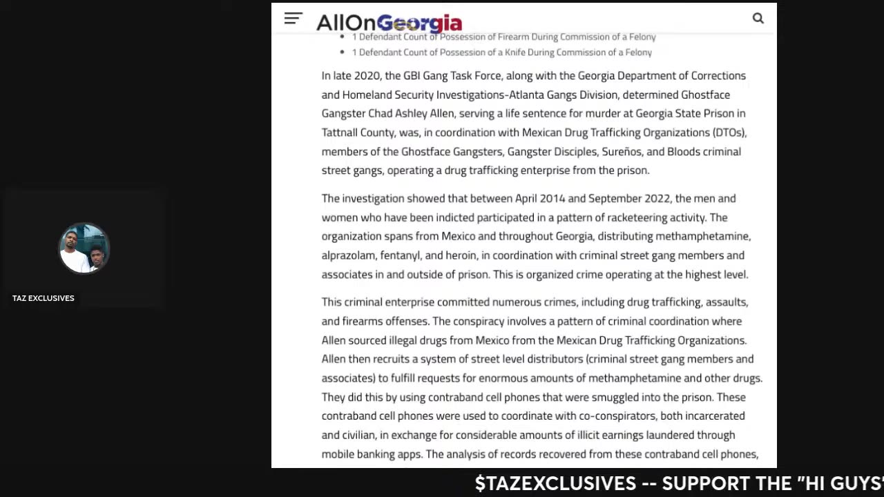 ARE GEORGIA ALL OF THE GEORGIA RICO CASES TARGETING BLACK PEOPLE?