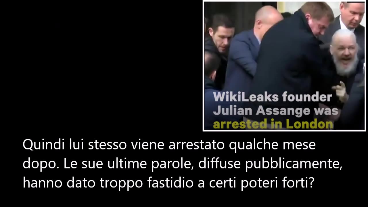 L'ultimo video di denuncia di Julian Assange
