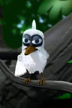 BIRD SINGING HAPPY BIRTHDAY SONG