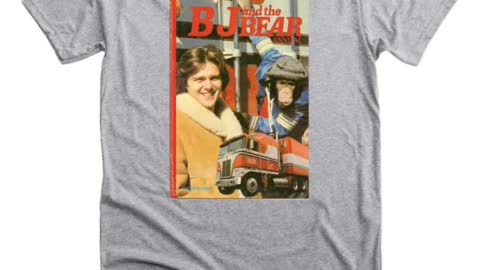 Bj and the Bear tv series merchandise