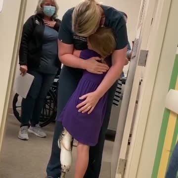 Someone may have made her doctor cry!