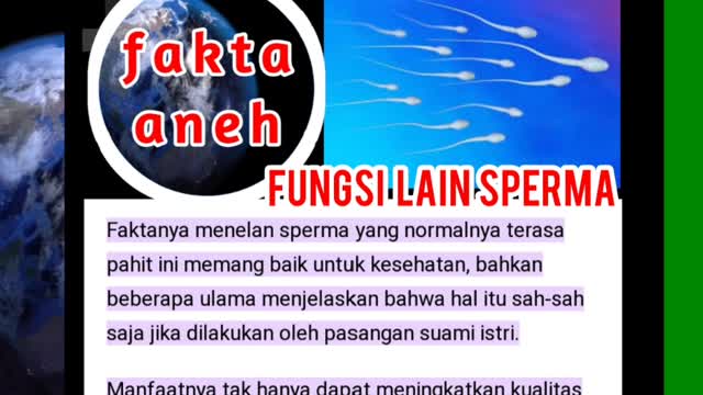 Fungsi lain sperma yang belum kamu ketahui