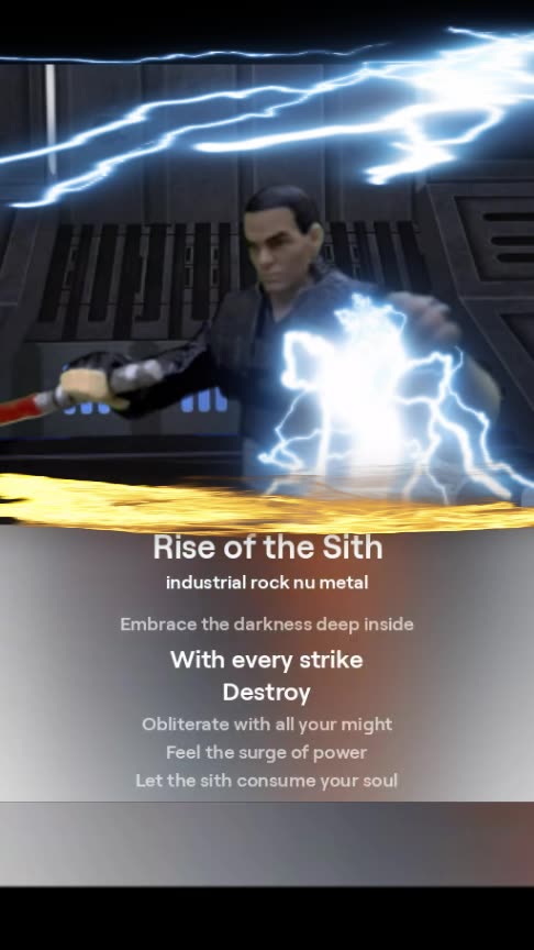 Star Wars - “Rise of the Sith” Music Video