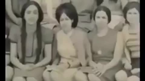 Middle Eastern Women's wardrobe change from 50 years ago! 😯