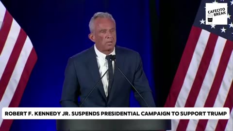 This is For the Children RFK Jr. Suspends Presidential Campaign & Endorses Trump #rfkjr #fullspeech