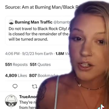 Burning Man 75K people are trapped inside. Could it be Ebola?