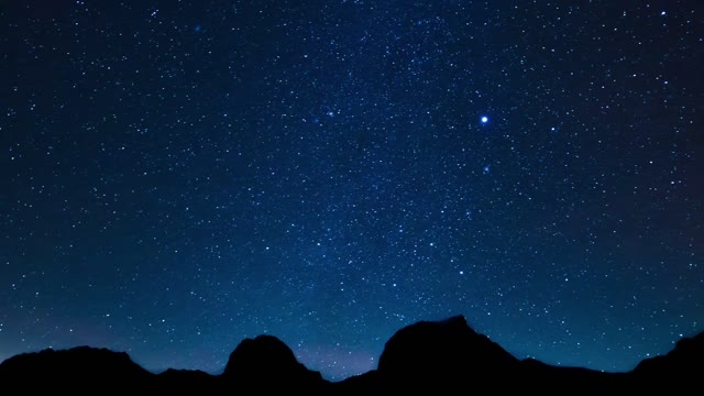 Star Long Exposure Starry sky enjoys the beautiful night relaxing music 😴