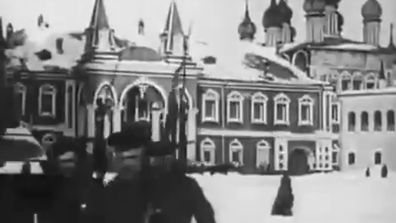 Moscow Clad in Snow - 1908