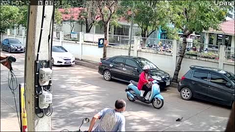 Pedestrian Picks Poor Time to Cross