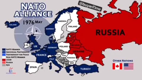 NATO Alliance 1949 -2022