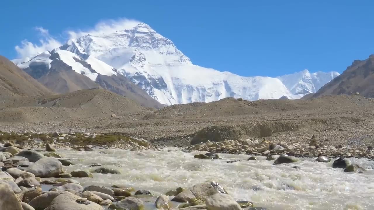 Tibet 4K - Scenic Relaxation Film With Calming Music