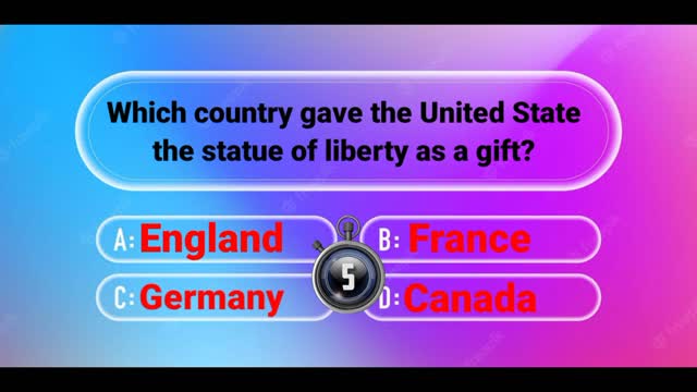 Gk question about statue of liberty