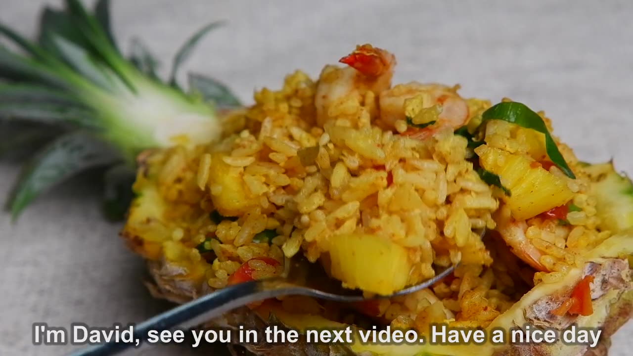 Pineapple fried rice recipe