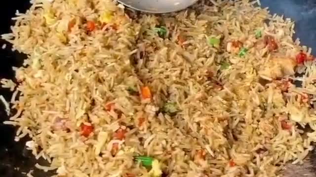 Spicy chicken Fried Rice