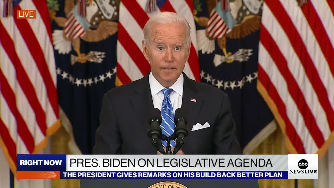 Biden Promotes Build Back Better Agenda