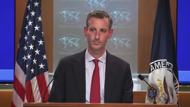 State Department Holds Briefing As US Looks To Ratchet Down Tensions Between Russia, Ukraine