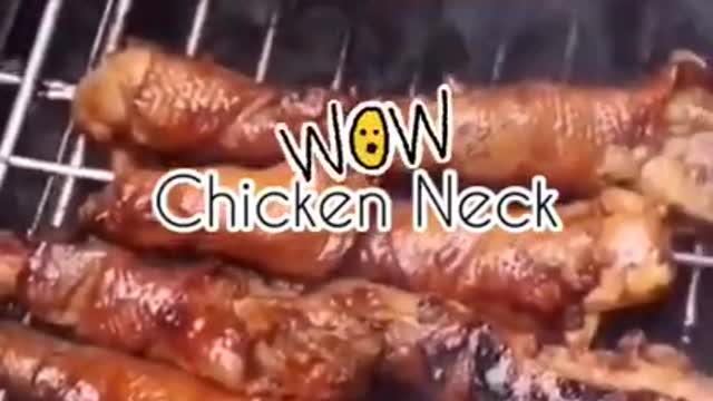 street food chicken neck