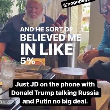 "He Never Did It in My Time" - Trump Reveals How He Kept Putin in Line