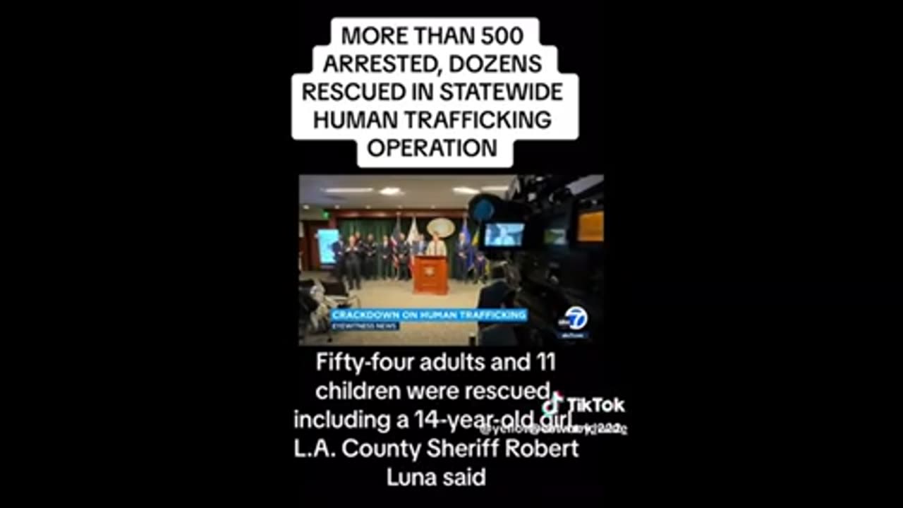 Child Traffickers caught in CA ..