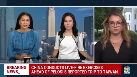 House Speaker Pelosi Arrives In Taiwan Despite Threats From China