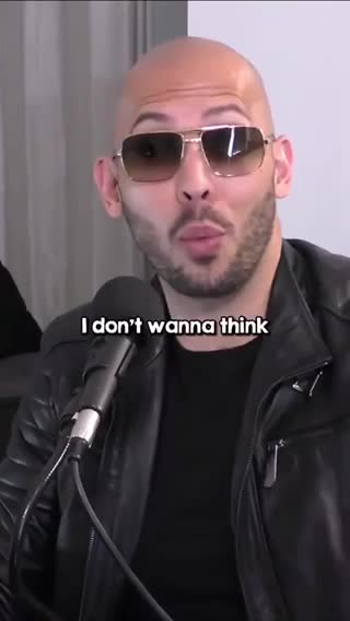 Andrew Tate about depression