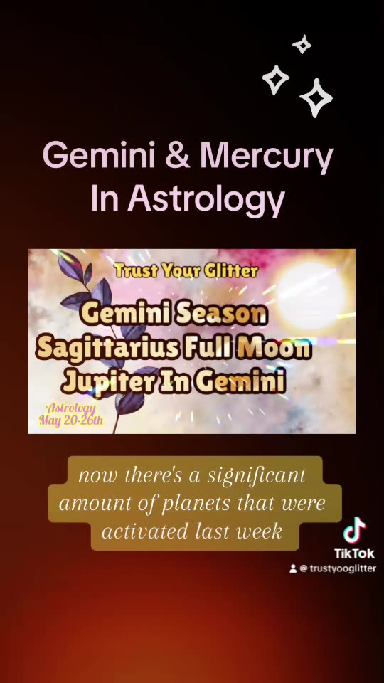 Manifesting w/Mercury & Gemini SZN
