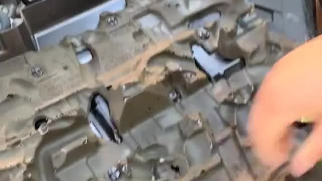 Open the engine cover, unexpected.