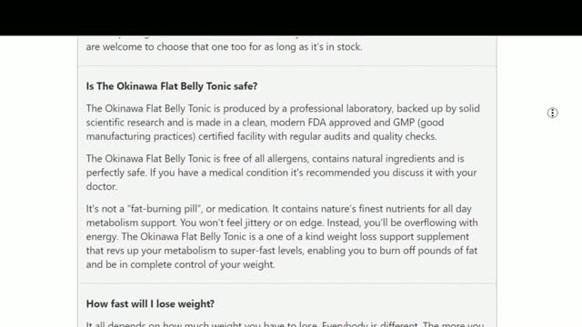 BEWARE of the Okinawa Flat Belly Tonic! Okinawa Flat Belly Tonic REVIEW: I REVEAL THE TRUTH!