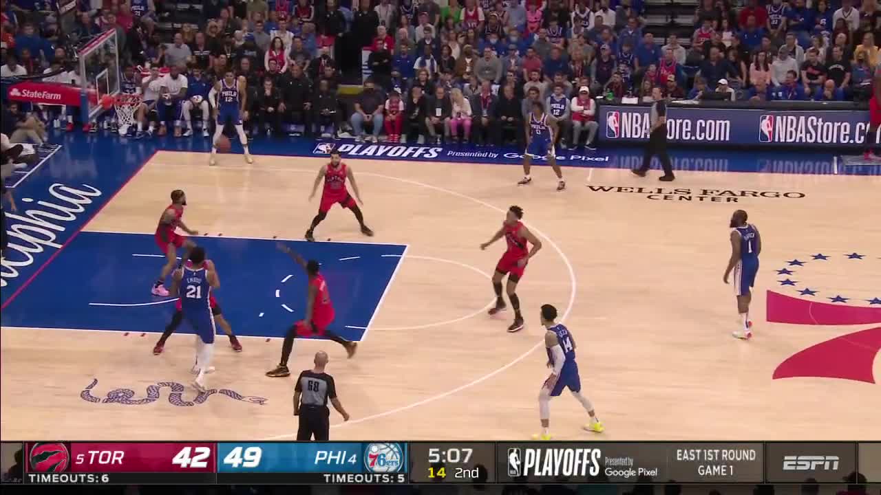 Tyrese Maxey makes 76ers playoff history with 38 PTS in Game 1 win vs. Raptors