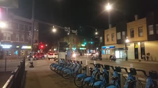 Milwaukee Avenue in Chicago on 8/13/21