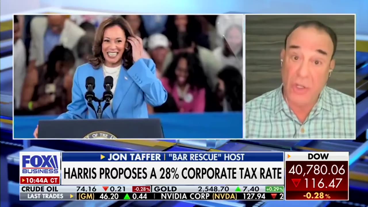 Jon Taffer BLASTS Kamala over her growth-stifling economic plan