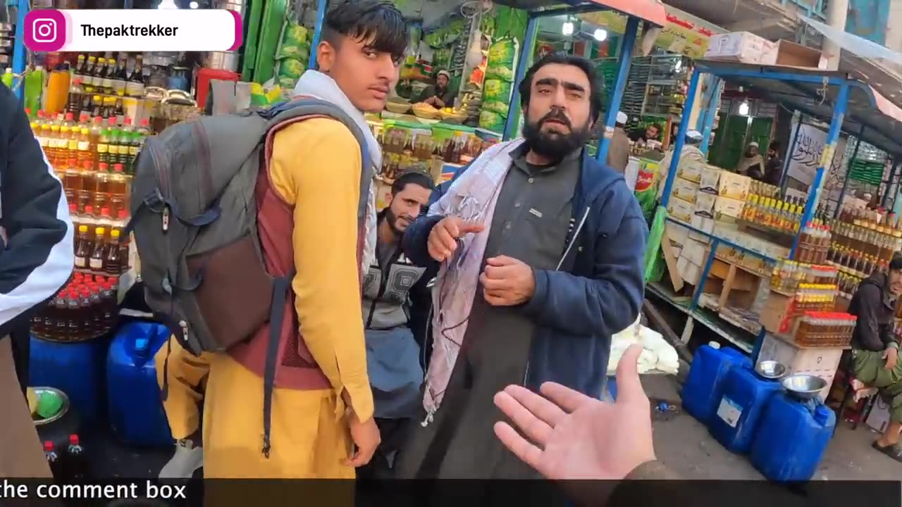 Woman inside the local bazaar of Afghanistan during Taliban government