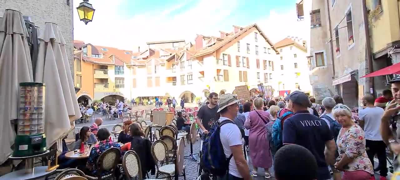 Manifestation Annecy le 02 10 2021