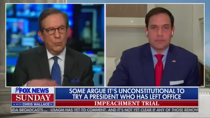 Rubio Shreds "Arrogant" Dems for Trying to Ban Trump From Public Office