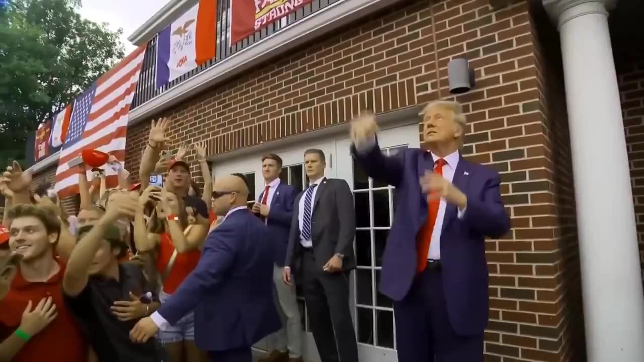 President Trump is the GOAT and he is coming