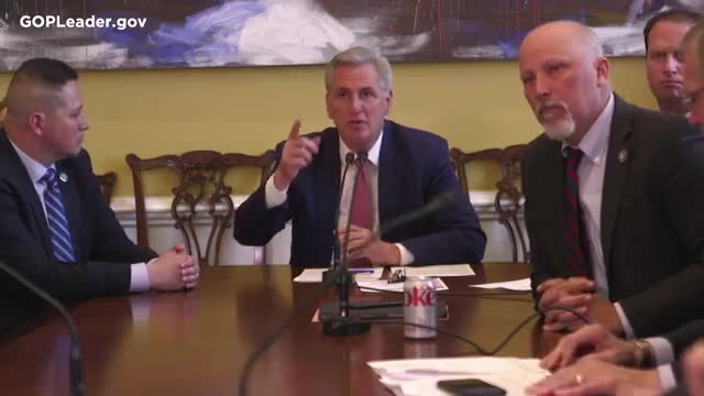 House GOP Leaders Meet With Border Patrol, Warn Biden Not To Rescind Title 42