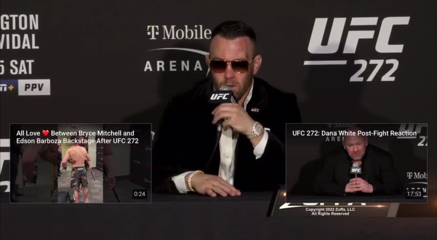 Colby Covington Gives Shout Out to President Trump Following Huge UFC Win