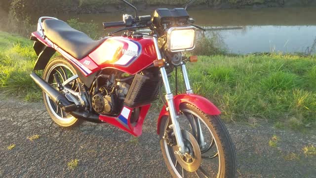 RD125LC MK1 May 1982 in 1984 colours 2022 40 years old!