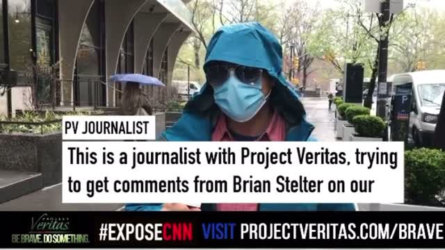 Project Veritas Brutally Confronts CNN's Brian Stelter