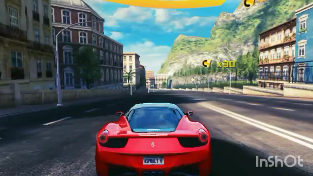 Car racing game