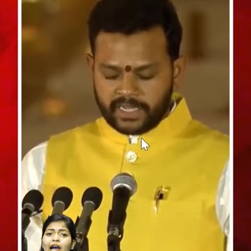 కేంద్రమంత్రిగా రామ్మోహన్ నాయుడు ప్రమాణ స్వీకారం #rammohannaidu #pramanasweekaram #viral | FBTV NEWS