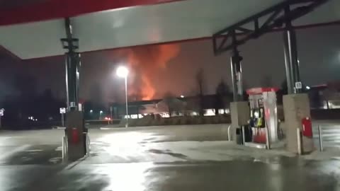 Explosion in Virginia US