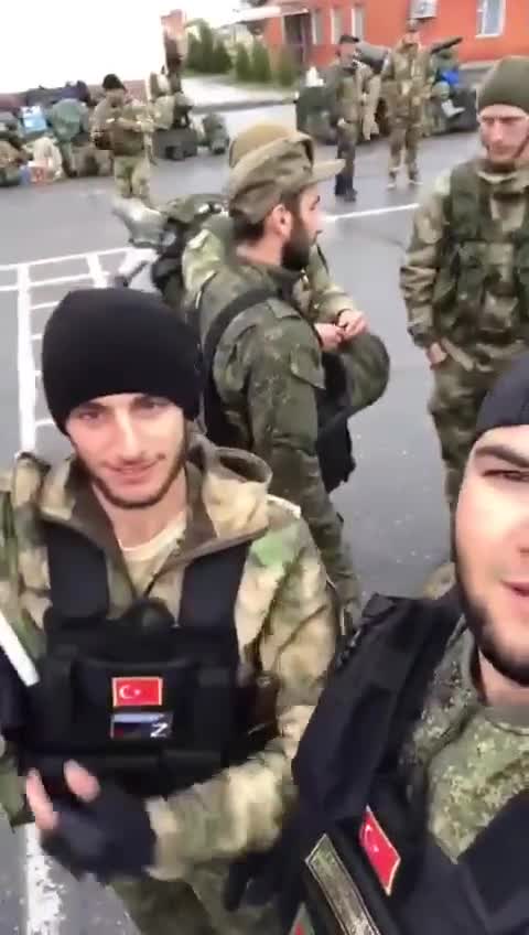Turk volunteers with Russia?