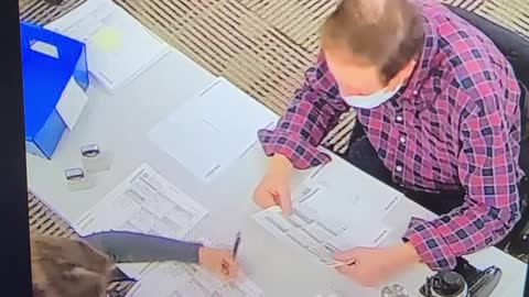 Voter Fraud in Action