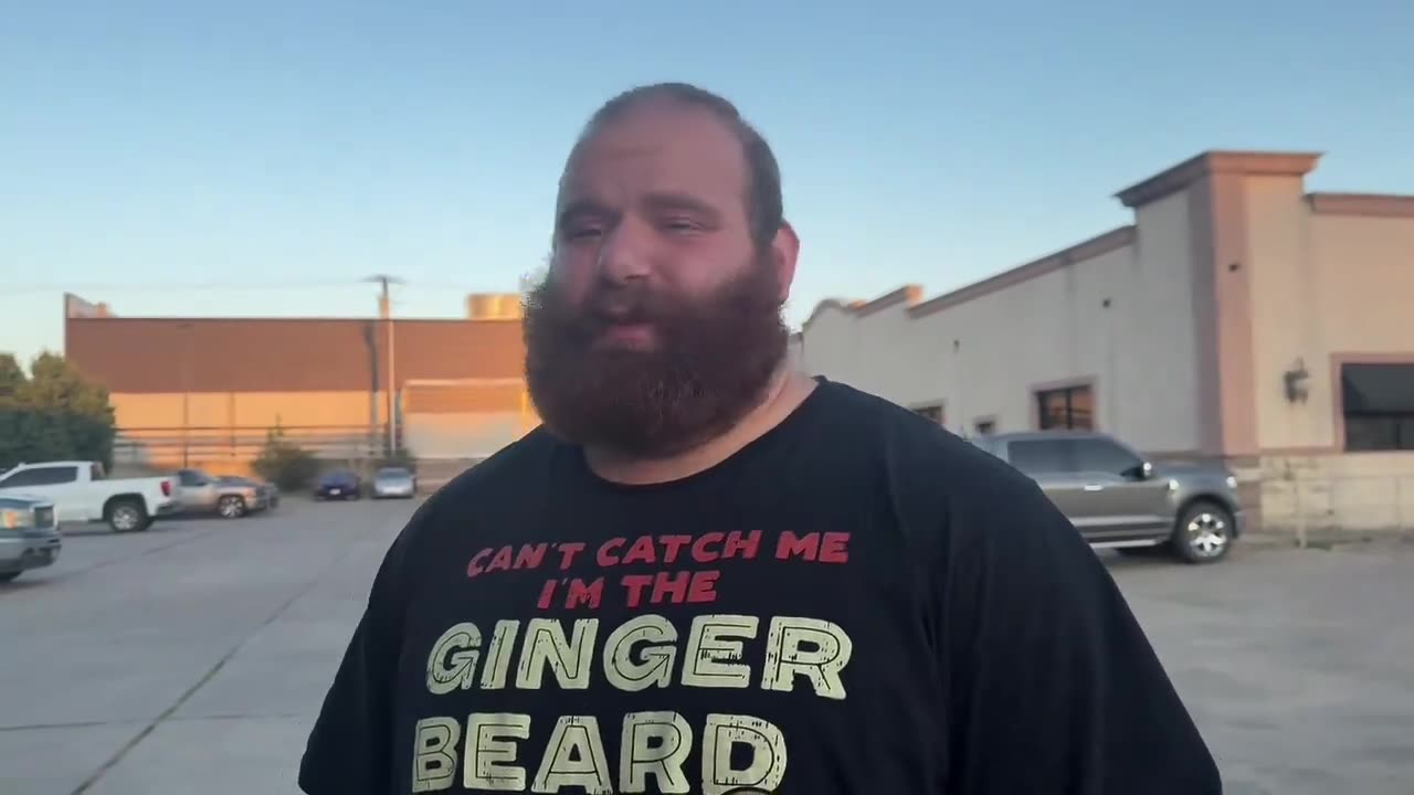 They Just Trying To Keep Ginger Beard Down