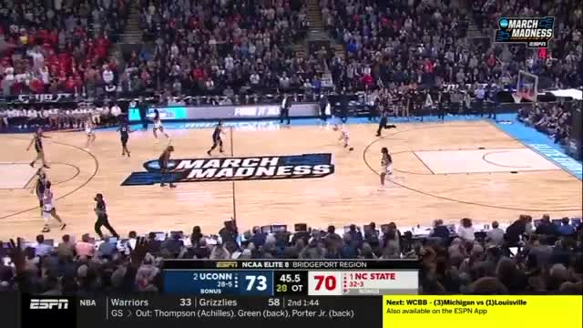 2022 NCAA Tournament: NC State vs UCONN - FULLGAME