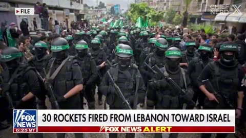 BREAKING: Hezbollah Fires 30 Rockets from Lebanon Towards Northern Israel - Reloaded from Renard