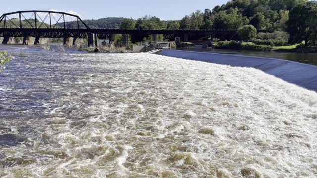 Lehigh River Falls Easton PA